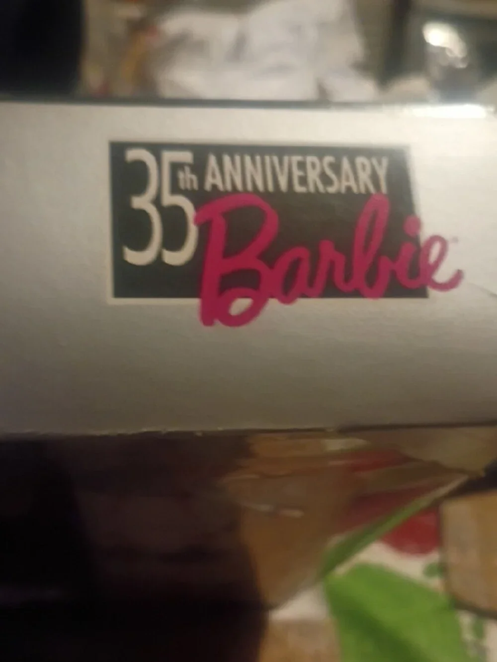 Barbie 35th Anniversary Doll in Black & White Striped Swimsuit